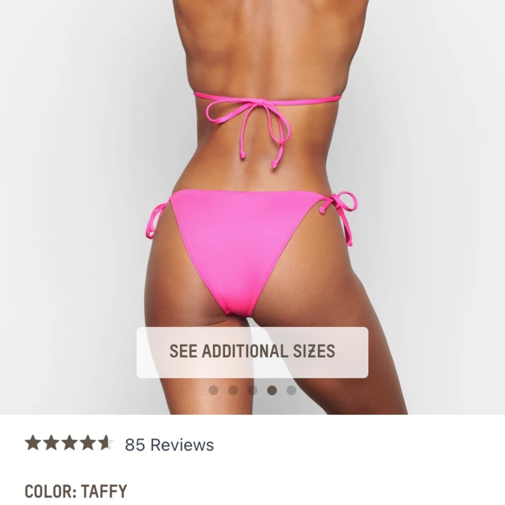 SKIMS NWT dipped bikini bottom
